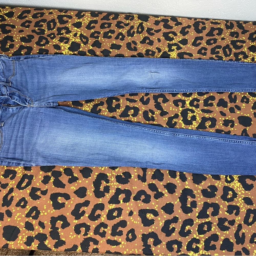 Hollister Y2K Women's Blue Skinny Jeans